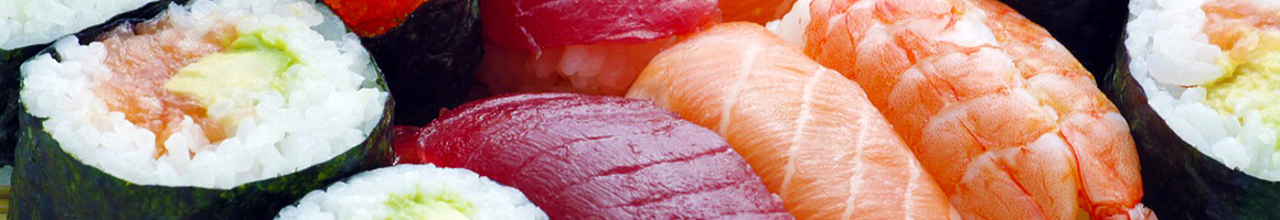 Eating Japanese Steakhouses Sushi at Asahi Japanese Steakhouse & Sushi Bar restaurant in Greensboro, NC.